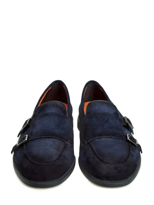 Лоферы замшевые SANTONI