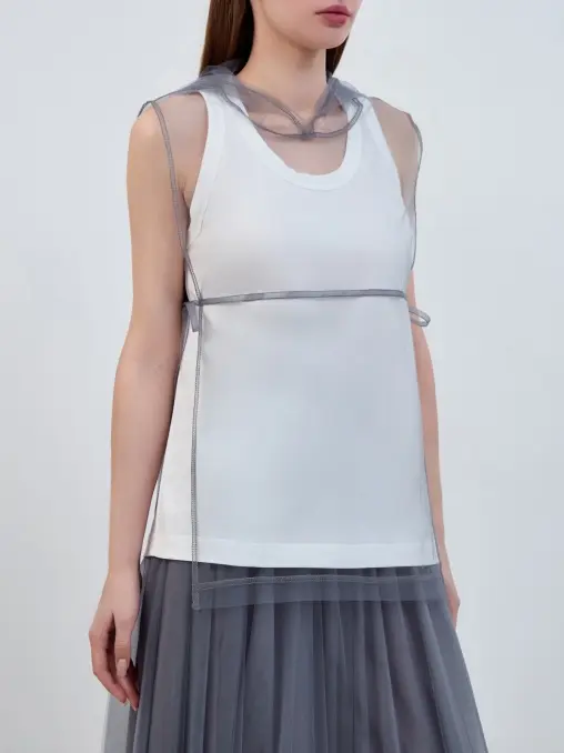Жилет хлопковый FABIANA FILIPPI