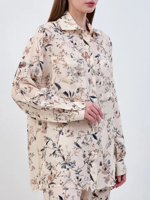Рубашка шёлковая ELEVENTY