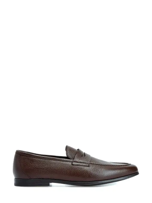 Лоферы кожаные CANALI