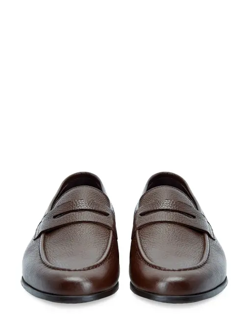 Лоферы кожаные CANALI