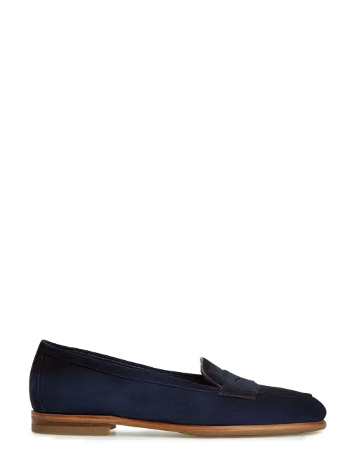 Лоферы замшевые SANTONI
