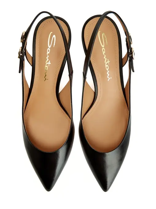 Туфли кожаные SANTONI