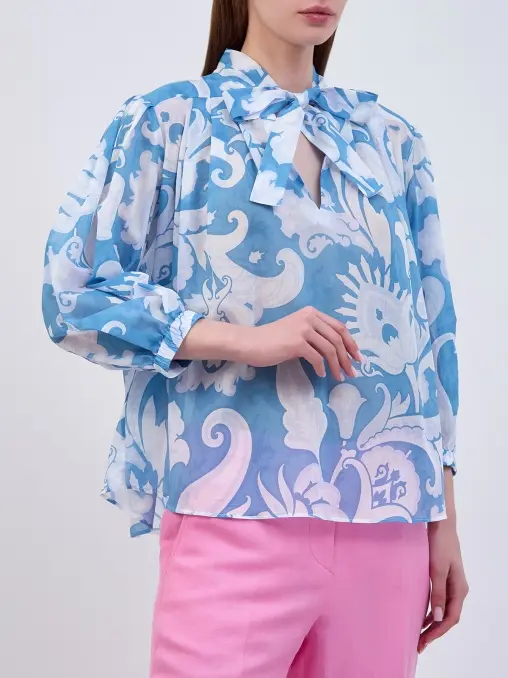 Блуза хлопковая ETRO