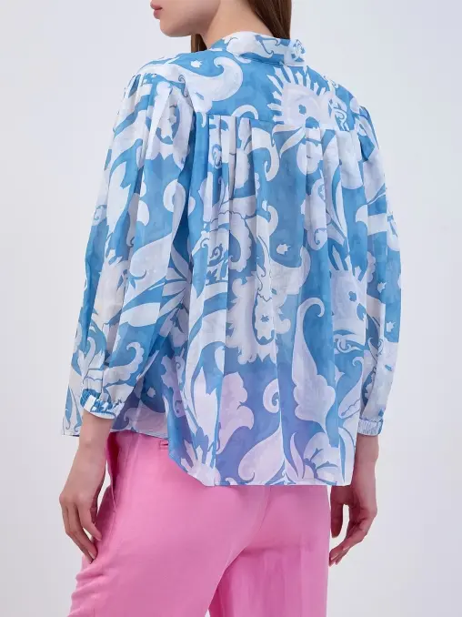 Блуза хлопковая ETRO