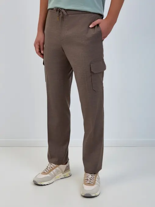 Брюки шерстяные CAPOBIANCO