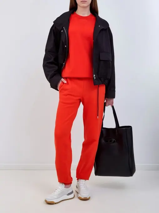 Брюки хлопковые JIL SANDER