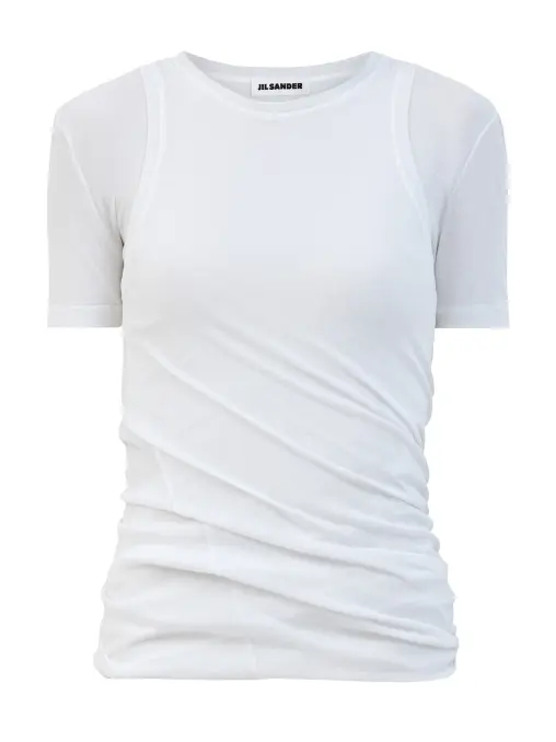 Футболка хлопковая JIL SANDER