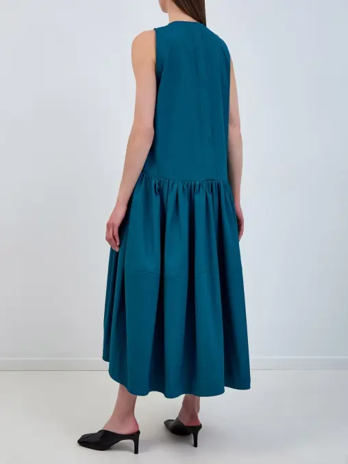 Платье хлопковое JIL SANDER