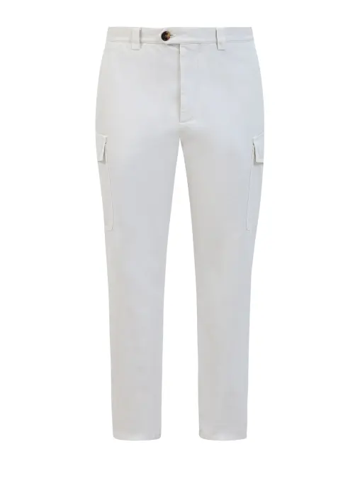 Брюки хлопковые BRUNELLO CUCINELLI