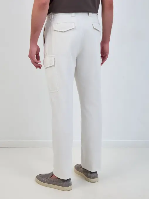 Брюки хлопковые BRUNELLO CUCINELLI