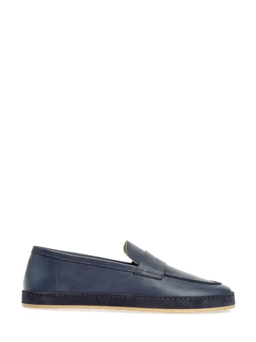 Мокасины кожаные BRUNELLO CUCINELLI