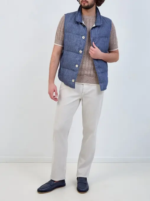 Мокасины кожаные BRUNELLO CUCINELLI