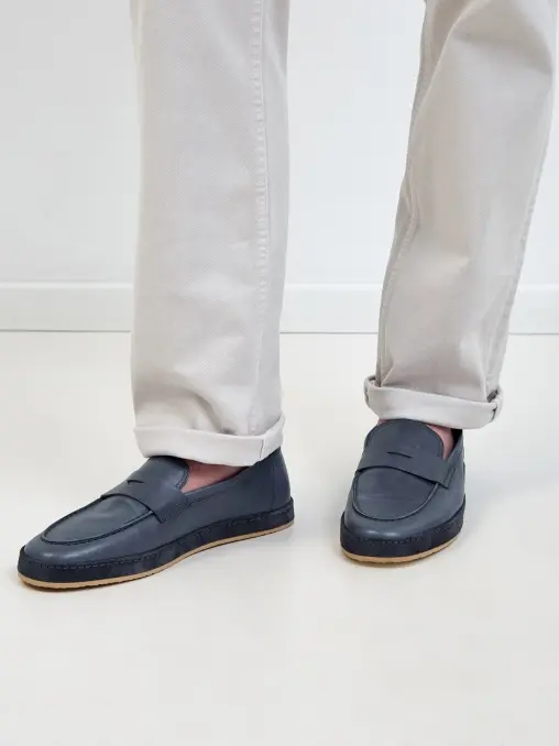 Мокасины кожаные BRUNELLO CUCINELLI