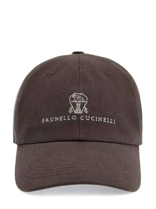 Бейсболка хлопковая BRUNELLO CUCINELLI
