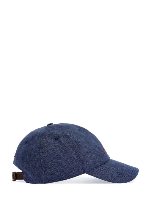 Бейсболка льняная BRUNELLO CUCINELLI
