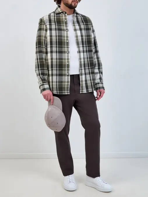 Брюки хлопковые BRUNELLO CUCINELLI
