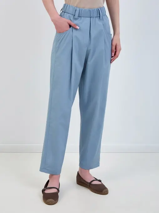 Брюки хлопковые BRUNELLO CUCINELLI