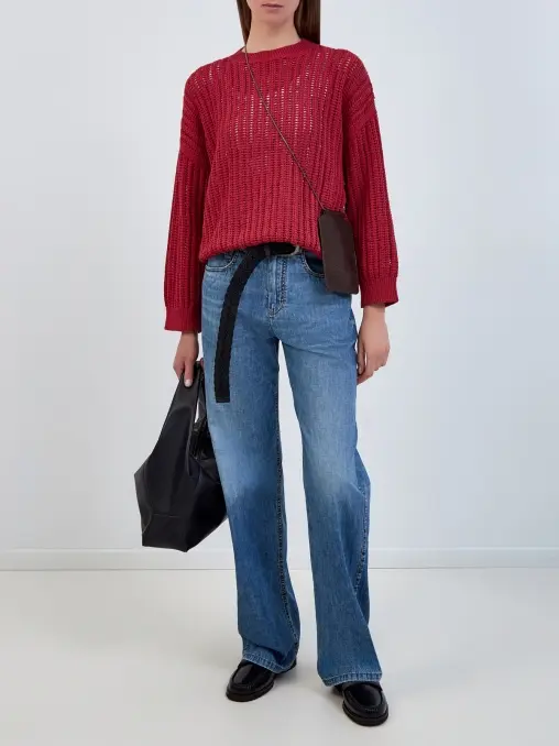 Джемпер хлопковый BRUNELLO CUCINELLI