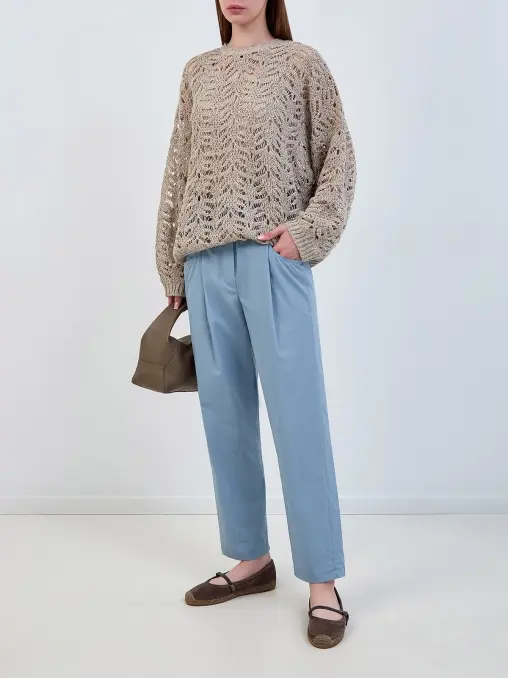 Джемпер льняной BRUNELLO CUCINELLI