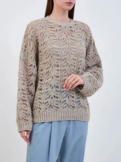 Джемпер льняной BRUNELLO CUCINELLI