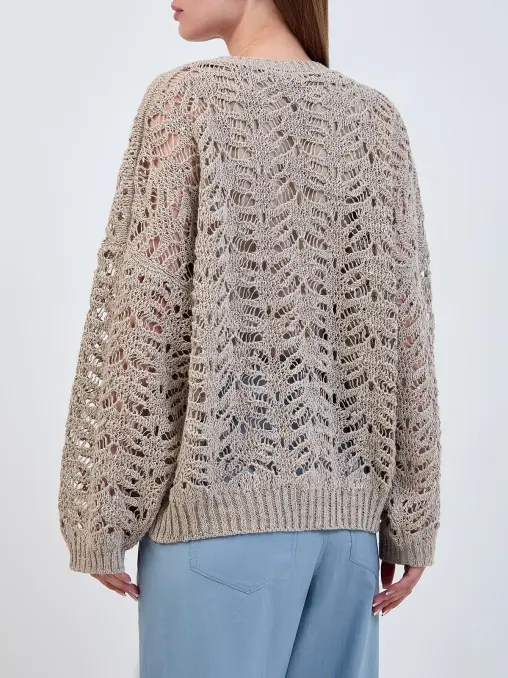 Джемпер льняной BRUNELLO CUCINELLI