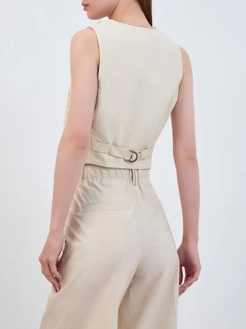 Жилет хлопковый BRUNELLO CUCINELLI