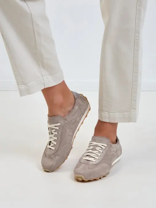 Кроссовки замшевые SANTONI