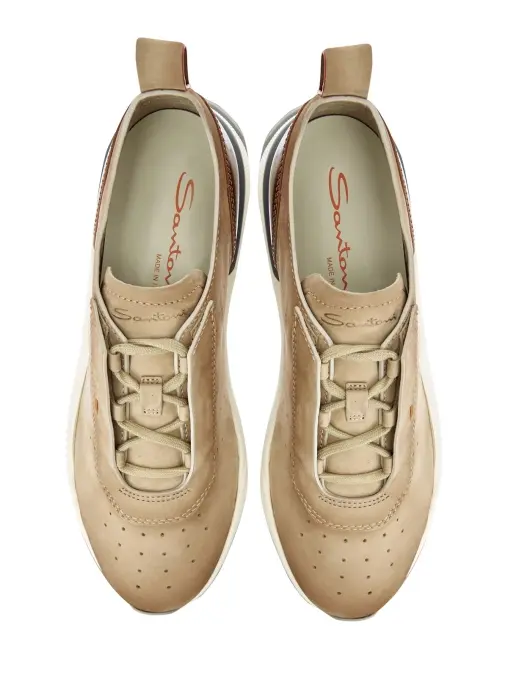 Кроссовки нубуковые SANTONI