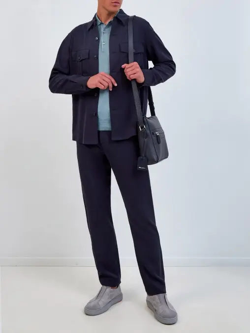 Поло шерстяное CANALI