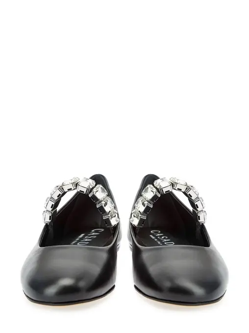 Балетки кожаные CASADEI