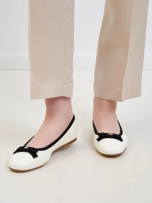 Балетки кожаные CASADEI