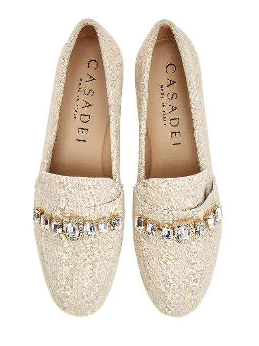 Лоферы кожаные CASADEI