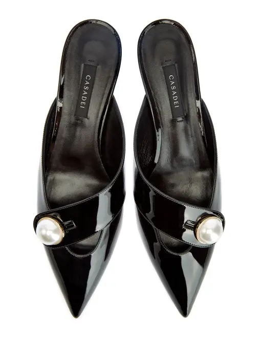 Мюли кожаные CASADEI