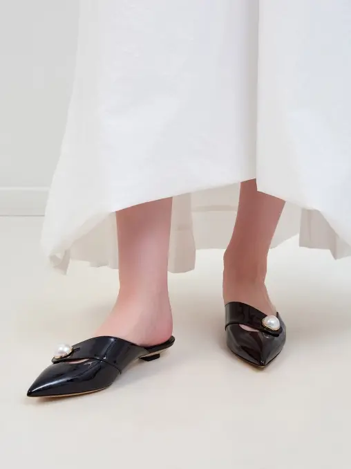 Мюли кожаные CASADEI