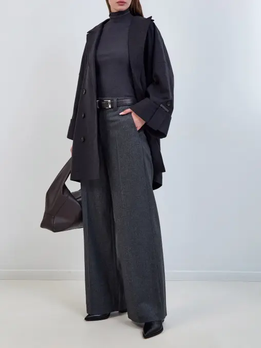 Пальто шерстяное BRUNELLO CUCINELLI