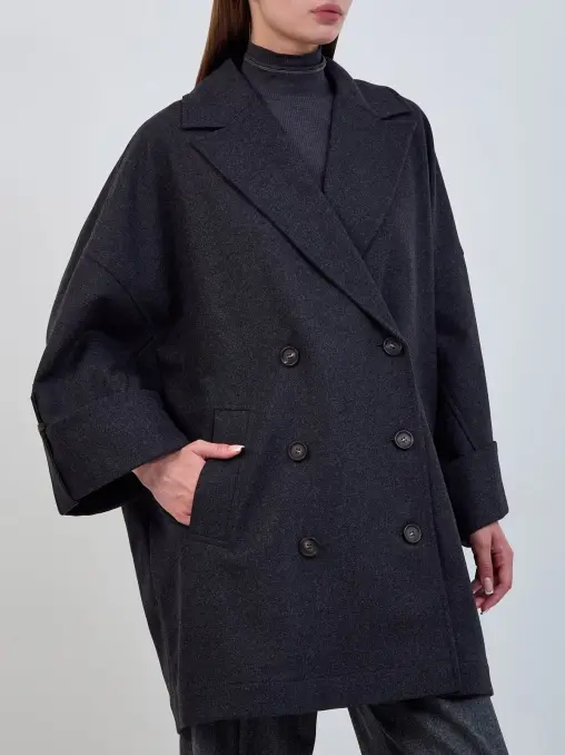 Пальто шерстяное BRUNELLO CUCINELLI