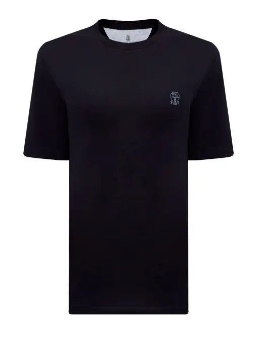 Футболка хлопковая BRUNELLO CUCINELLI