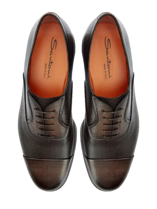 Туфли кожаные SANTONI