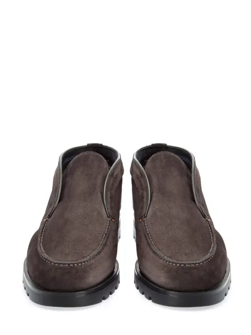 Ботинки замшевые SANTONI