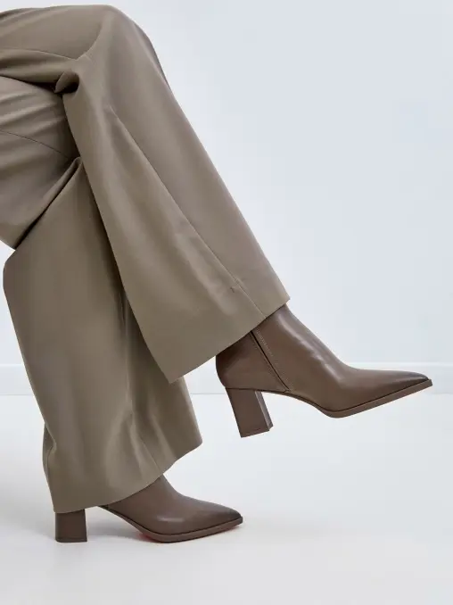 Ботильоны кожаные SANTONI
