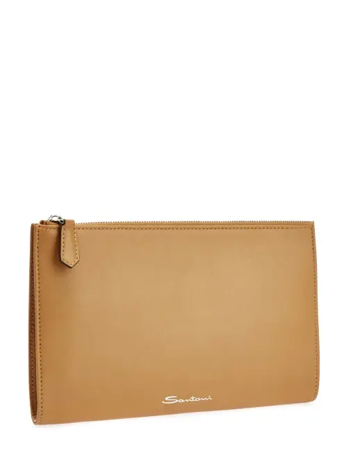 Клатч кожаный SANTONI