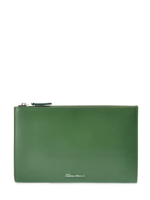 Клатч кожаный SANTONI