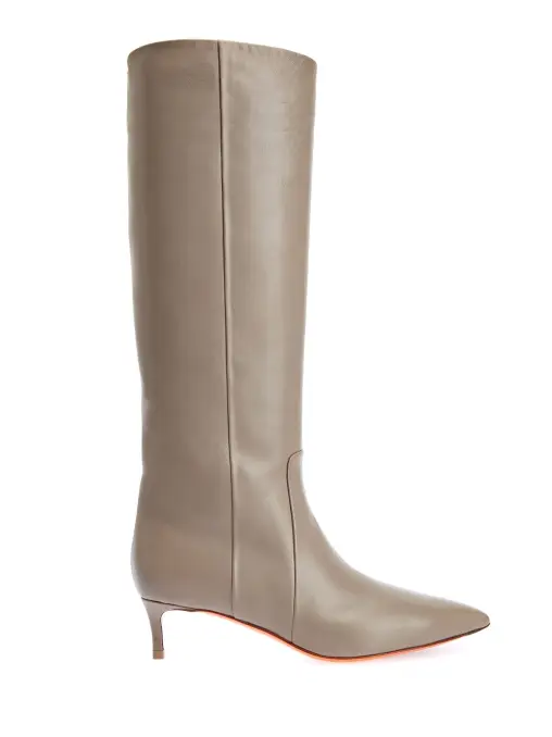 Сапоги кожаные SANTONI