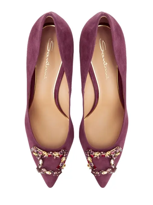 Туфли замшевые SANTONI