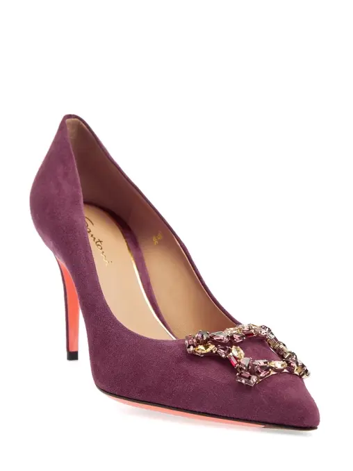 Туфли замшевые SANTONI