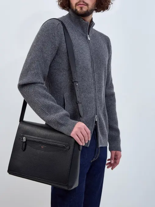 Сумка кожаная SANTONI