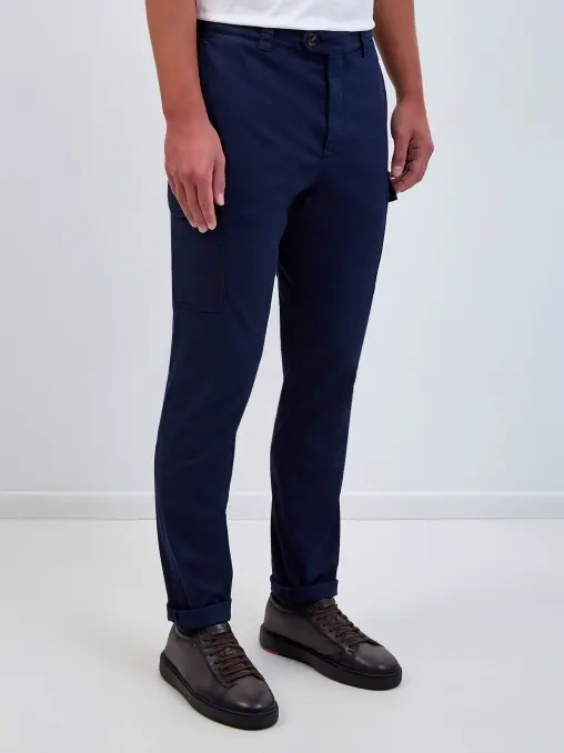 Брюки хлопковые BRUNELLO CUCINELLI