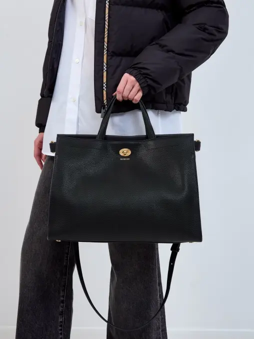 Сумка кожаная BURBERRY