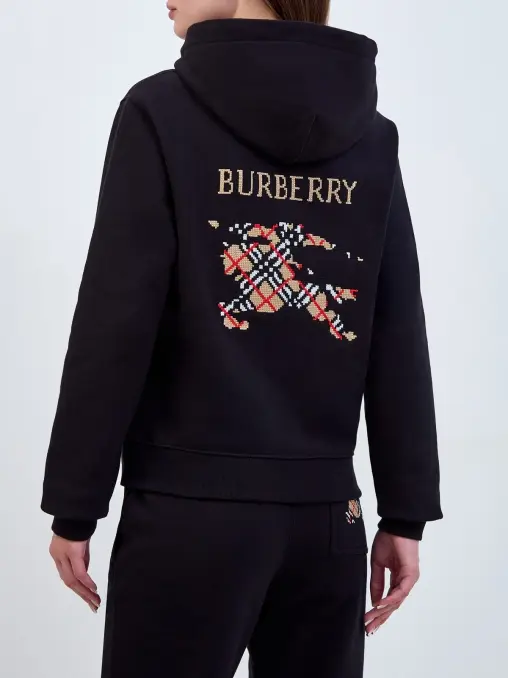 Худи хлопковое BURBERRY